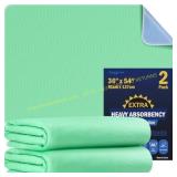 2 Pack 36" x 54" Extra Heavy Underpads