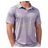 Lexiart Mens Golf Shirt Short Sleeve Polo