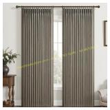 Sepia Ebony 100% Blackout Kids Curtains, 90"