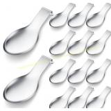 Nuanchu 14 Pcs Stainless Spoon Rest Holder