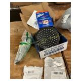 5pc lot W/ earplugs, 2 shower heads, hardware
