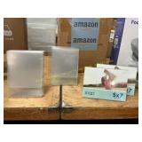 5x7 Acrylic Picture Holders, 2ct horiz, 11ct vert