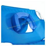 Deltess Blue Folding Beach Chair