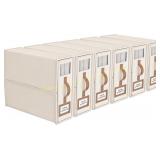 Bed Sheet Organizers 6 Pack King Size Beige