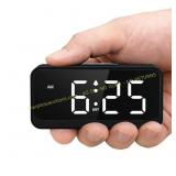 Battery Operated Alarm Clock with Display