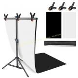 Photo Backdrop Stand Kit, 26.8x50in