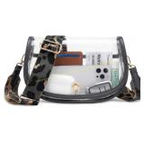 Wuflyover Clear Stadium Bag Crossbody Purse