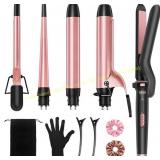 Ufree 5-in-1 Curling Iron with Bars