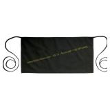 PLOYMONO 1P Black Server Apron with 3 Pockets