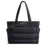 BAGSMART Quilted Tote Bag for Women