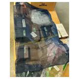 2ct large unbranded Navy cloths, Polyester