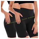 NexiEpoch 2 Pack Biker Shorts   Black, S-M