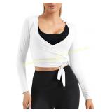 Women Tie Front Shrug Cardigan Bolero