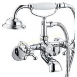 Wasserrhythm Clawfoot Tub Faucet Kit Chrome