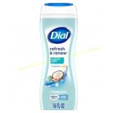 2ct Dial Body Wash, Coconut Water 16 fl oz