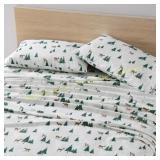 Eddie Bauer Queen Flannel Sheet Set