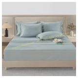 Blue Hotel Signature 800 ct split king sheet set