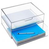 STORi Sofia 12.5" Clear Stackable 2 Pack