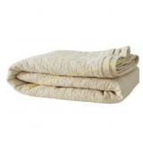 Avocado Herringbone 3-Piece Cotton Coverlet Set