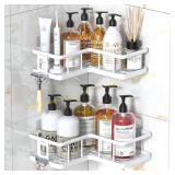 YASONIC Shower Caddy Corner, 2-Pack Shelves