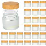 Hoa Kinh 30 Pack Frosted Glass Jars with Lids