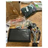 Audi A4 central touch screen with protector
