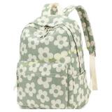 Bluboon School Backpack: Teens Corduroy Bag