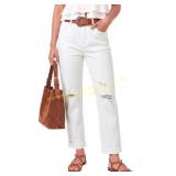 Sz Xl Luvamia Womens High Waisted Straight Jeans