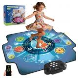 Kids Dance Mat Bluetooth LED 6 Pads Toy