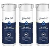 Glacier Fresh XWF GE Water Filter 3-Pack, & plug i