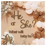 Gender Reveal Decals for Backdrop Oh Baby