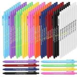 Teling 100 Pcs Inspirational Pens Bulk