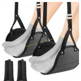 Airplane Foot Hammock   Adjustable (2-Pack)