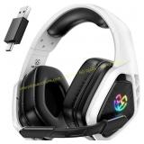 Tatybo Wireless Headset for PS5/PS4, White