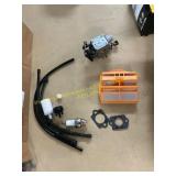 wheel alignment toe plate tool, right door latch,