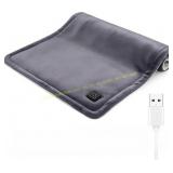 USB Heating Pad 5V Travel, 3 Heat Settings
