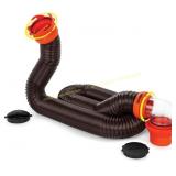 Camco RhinoFLEX 15ft RV Sewer Hose Kit, 39761