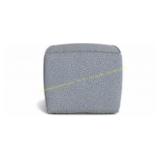 Oeko Tex Square Ottoman Brown
