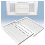 Flamorrow Window AC Side Panels 12kBTU