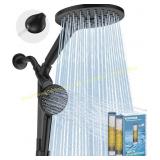 MakeFit Filtered Rain Shower Head Combo 8"