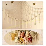 Stuffed Animal Storage Hammock Net Corner