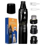 Petsaunter Dog Nail Grinder: 2-Speed, USB-C