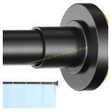 CorkLatta 1" Heavy Duty Shower Curtain Rod And Cur