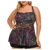 Sz 20 W Star Whole Sky Summer Mae Tankini Swimsuit