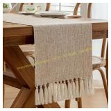 Laolitou Light Brown Table Runner 13x72