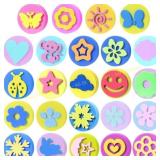 24 Pcs Stamps, dry erase blocks, ct 4 placemats