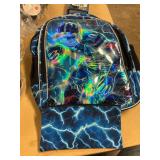 Damaged Alaza Boys Football Player Lighting Backpa