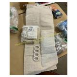 2ct xoguibo linen shower curtain, Beige
