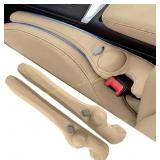 HOLDCY Car Seat Gap Filler 2 Pack Beige