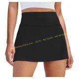 DLOODA Womens Skort Tennis Skirt with Pocket